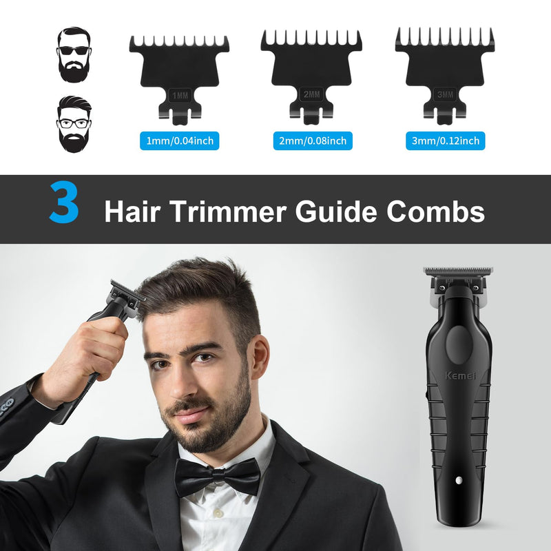 [Australia] - KEMEI 2299 Trimmer Professional Cordless Hair Clipper for Men 