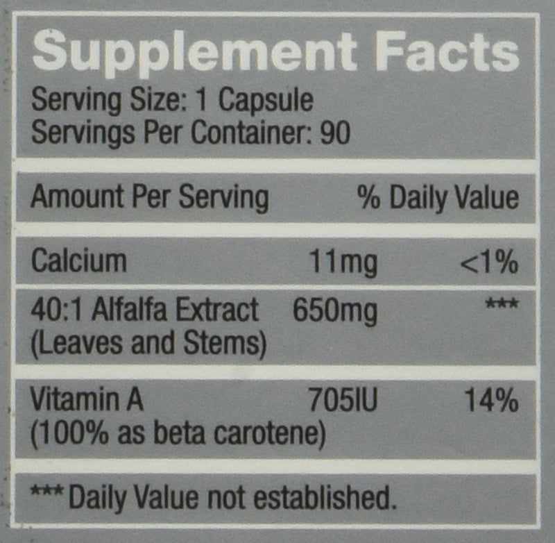 [Australia] - Symphony Natural Health pH Quintessence - 40:1 Alfalfa Concentrate - 90 Vegan Capsules (30 Day Supply) – Alkaline The Body, Balance pH and Support Detox 1 