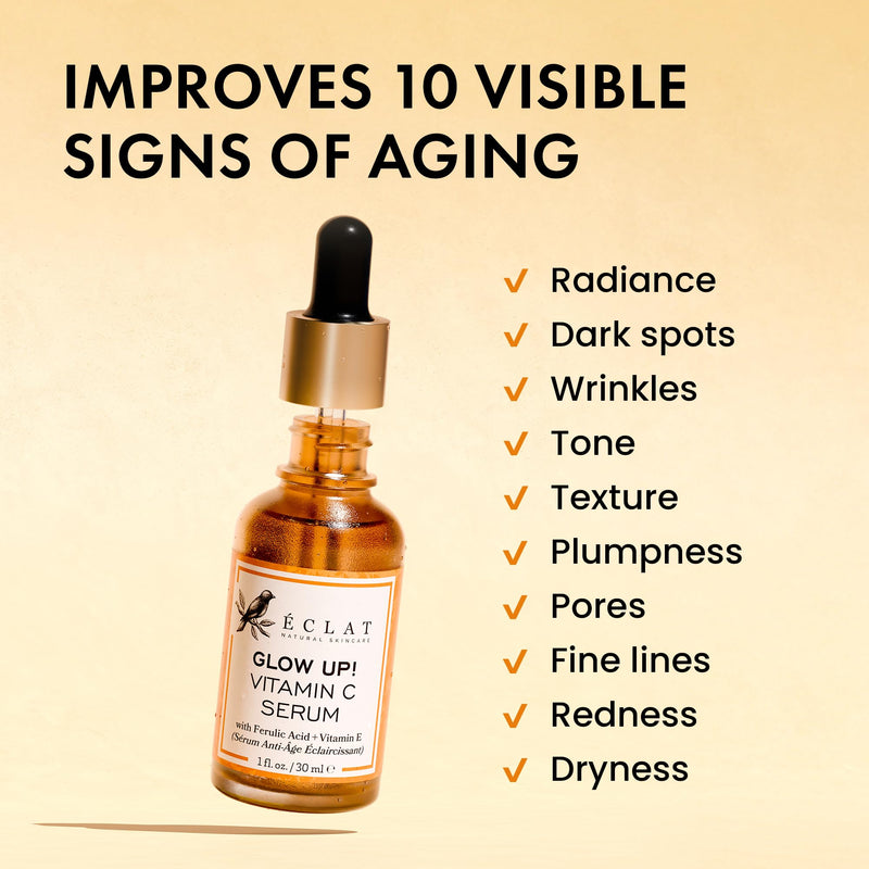 [Australia] - Vitamin C Face Serum - Dark Spot Remover Facial Serum, Vit C Serum with Hyaluronic Acid, Ferulic Acid, & Vit E - Anti Aging and Skin Brightening Serum, Pure Vitamin C Serum Skin Care 