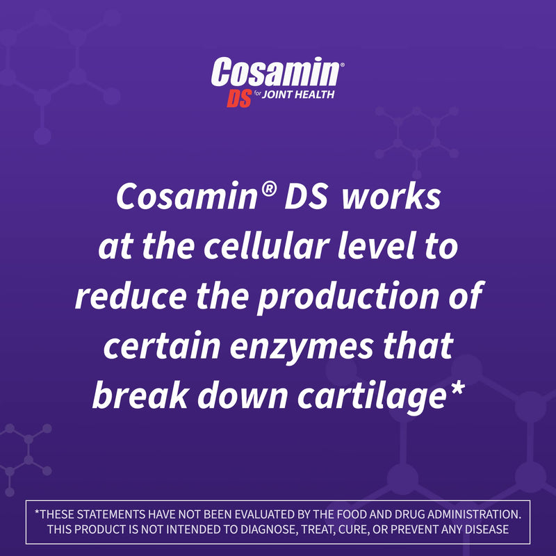 [Australia] - Cosamin DS, #1 Researched Glucosamine & Chondroitin Joint Health Supplement, 150 'Easy-To-Swallow' Caplets 150 Caplets 