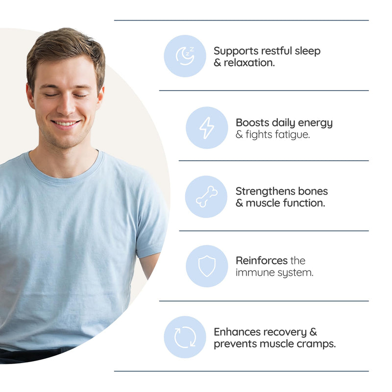 Magnesium Bisglycinate 2250mgt, 450mg Elemental Magnesium, Vitamin D3 + B6 (up to 5 Months) 150 High Absorbtion Divisible Tablets, Help Reduce Tiredness and Fatigue. N2 Natural Nutrition