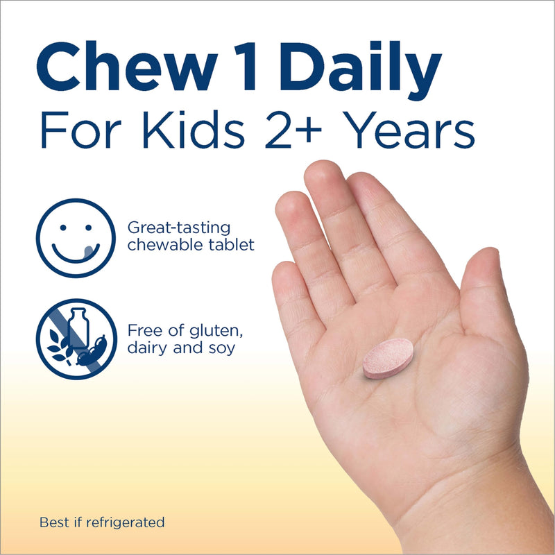 [Australia] - Renew Life Kids Probiotic Gummies, Supports Digestive & Immune Health, Prebiotics & Probiotics, Raspberry, 30 Gummies 30 Count (Pack of 1) 