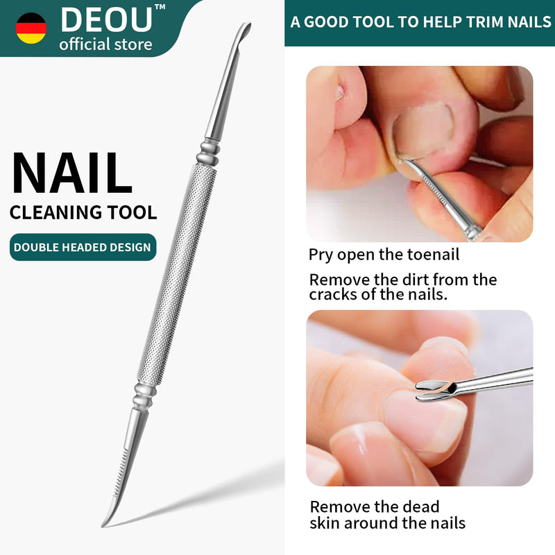 DEOU Toenail Clippers Blade for Ingrown and Thick Nails Stainless Steel Pedicure Tools at Home ingrown toenail Treatment Professional Podiatrist Nail Clippers with Upgraded Handle (Eagle Beak Pliers) Eagle Beak Pliers