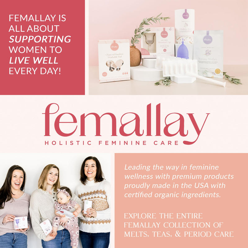 [Australia] - Femallay Organic Vaginal Moisturizing Suppositories ‚Äì Strawberry ‚Äì 100% Natural Relief for Dryness, Odor & Daily Feminine Discomfort ‚Äì 14 Count + Applicator 1 Count (Pack of 14) 