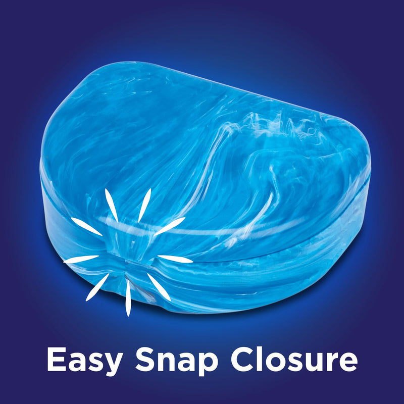 Practicon Marble Retainer Cases, Orthodontic Aligner Case, Mouth Guard Holder (3 Pack) (Patriot) Patriot