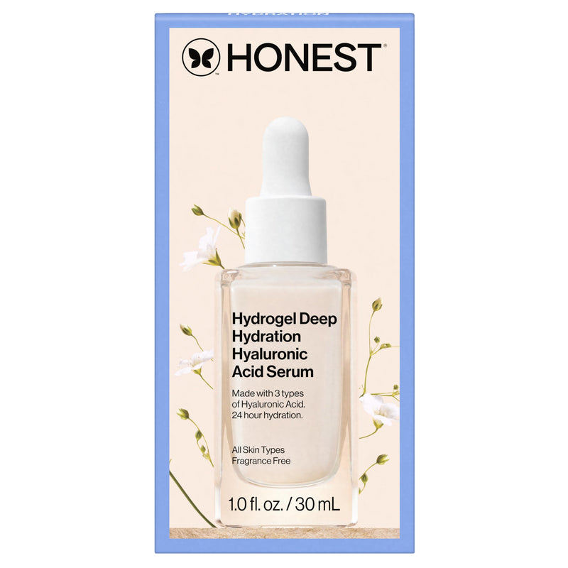 Honest Beauty Hydrogel Deep Hydration Hyaluronic Acid Serum, 1 fl oz