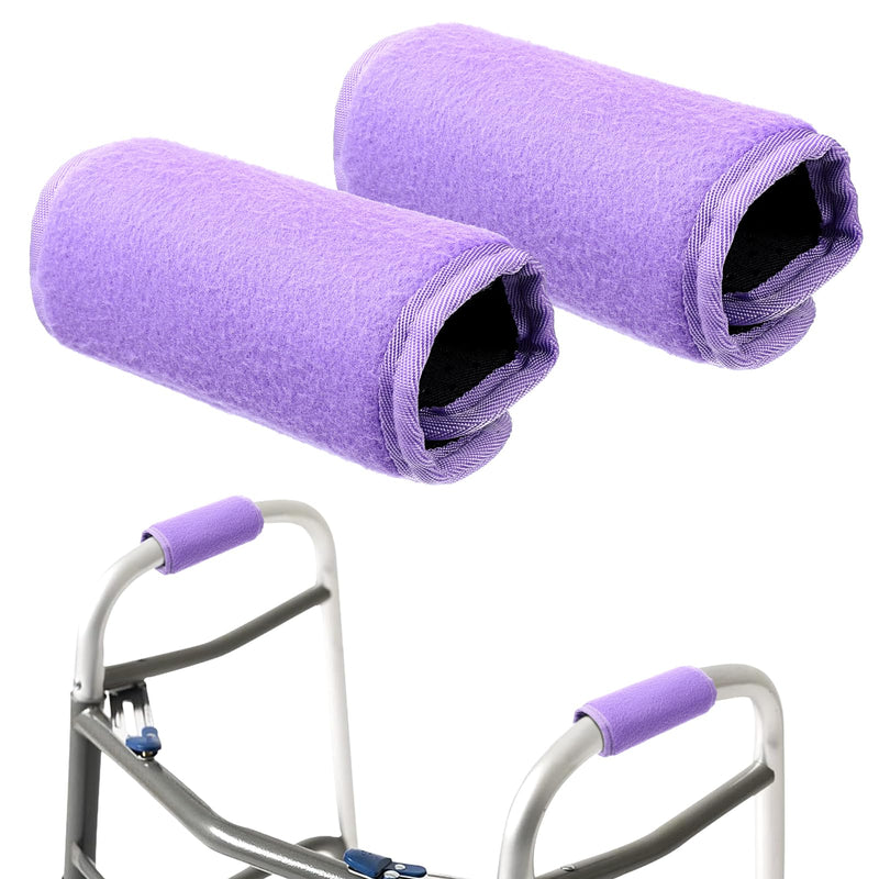 [Australia] - 2 Pack Walker Handle Cushions Walker Grip Covers Pads, Padded Hand Covers Soft Cushion Padding for Rolling Wheelchair WalkerElderly Grippers Rollator Handle 