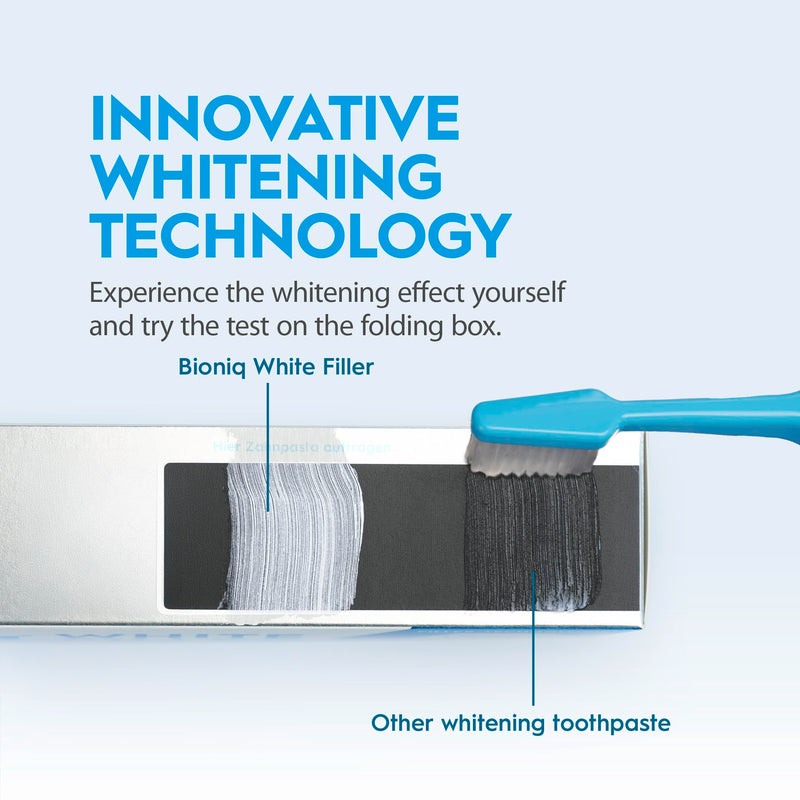 Bioniq White Filler Whitening Toothpaste 4.77 Oz | 20% Hydroxyapatite Teeth Whitening fomula, fluoride free, Clinically Tested Expert for Enamel and Gum Care, 4.77 Oz 2 Pack 4.77 Ounce (Pack of 2)