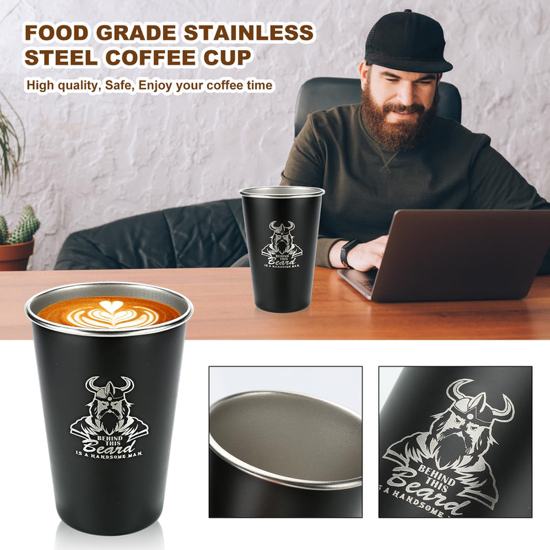 [Australia] - EXREIZST Beard care set for men, beard care set, with 2 beard oil, beard balm, beard comb, beard brush, beard stencils, cups, travel bag, suitable for birthday gifts for men, him, father, husband, brother, friend 