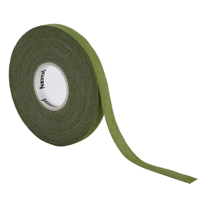 Bighorn Athletics Jiu Jitsu Finger Tape | Athletic Sports Tape for Injuries & Support: BJJ, Judo, MMA, Rock Climbing, Volleyball, Crossfit, Hands & Toes | 0.3-Inch x 45-feet, 8-Rolls, Military Green