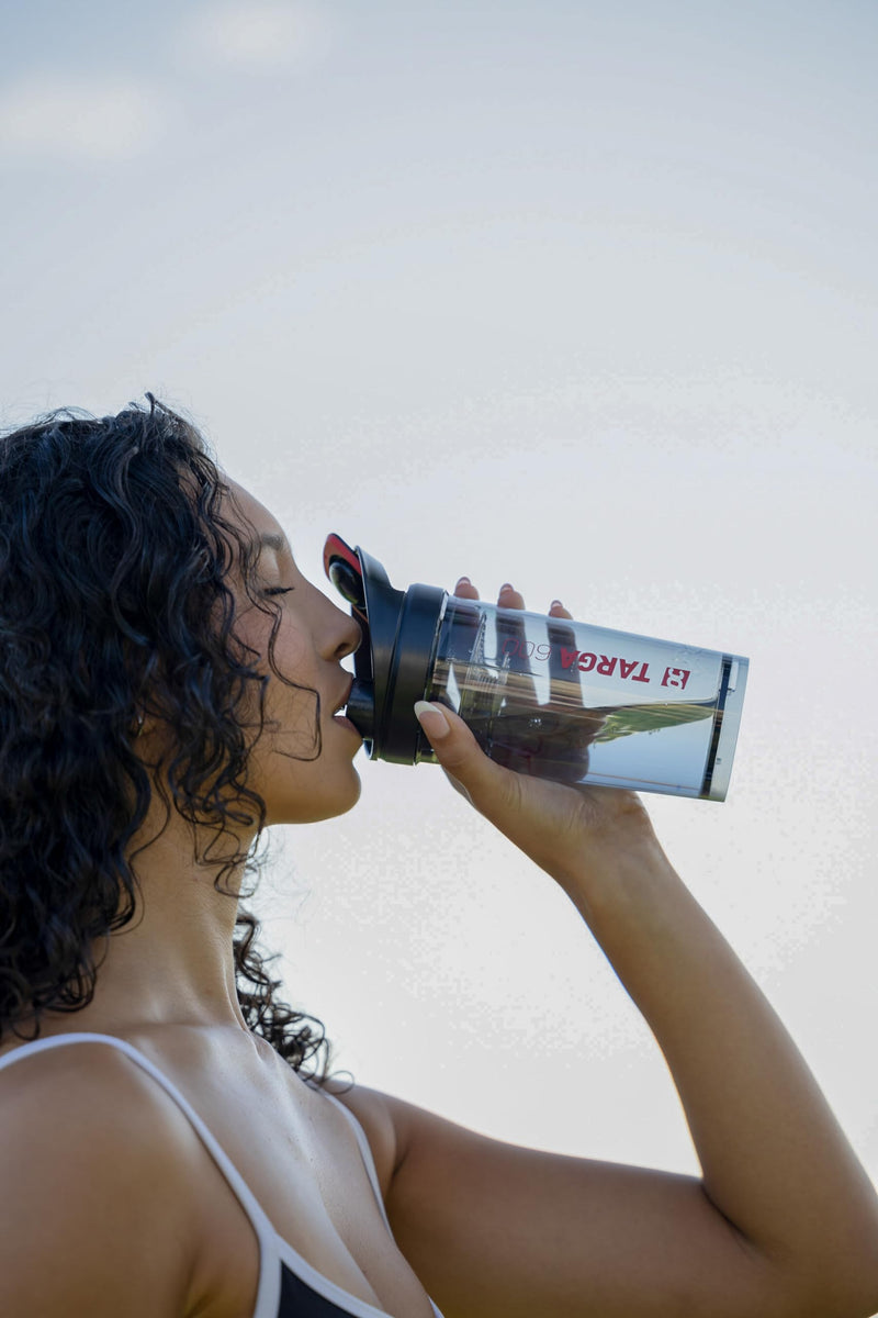 [Australia] - ROCKITZ Protein Shaker 500ml with a unique concept - dense + easy cleaning + protein mixing spring = perfectly creamy shakes without lumps - Premium Fitness Shaker Protein Shake Black | Red 500 ml 