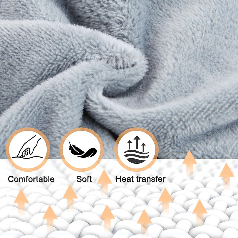 [Australia] - Hot water bottle neck, Vintoney 2L neck hot water bottle neck, shoulder & back pain neck pillow bed bottle ensures warmth comfort gift for women mother father with soft cover 2L capacity 