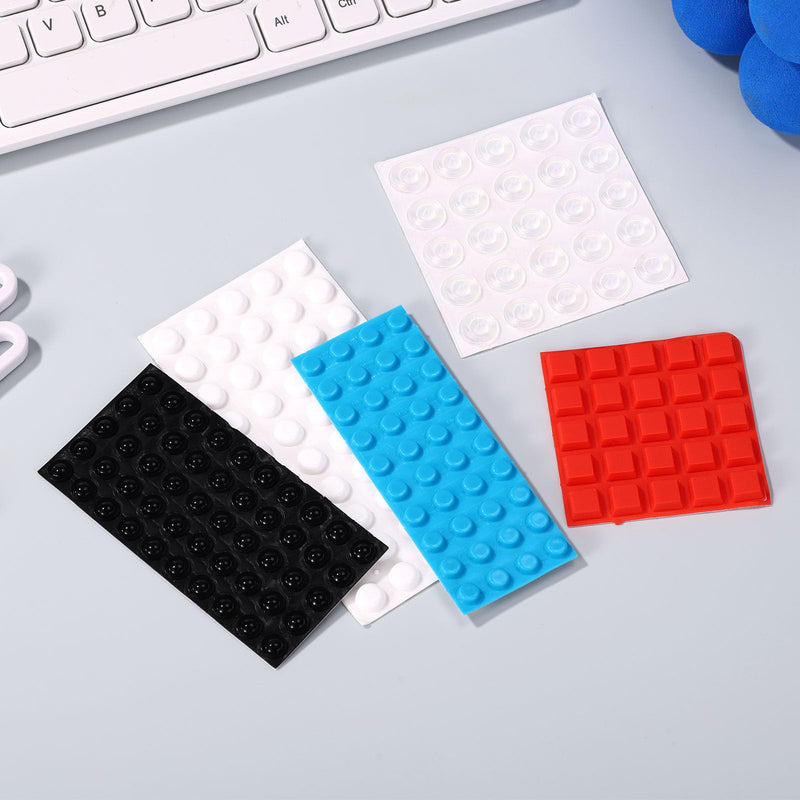 190pcs Bump Dots for Visually Impaired, Low Vision Impairment Braille Stickers Raised Tactile Dots Labels Products for Blind People Elderly Keyboard Daily Objects Assorted Sizes and Styles