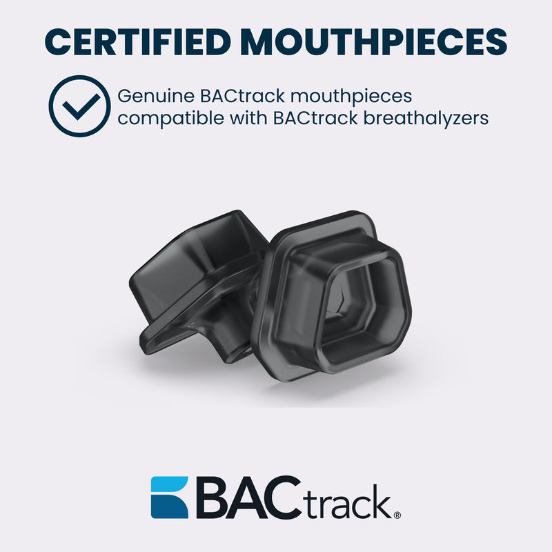BACtrack C6 & C8 Breathalyzer Mouthpieces | 20ct | Individually Wrapped | Food-Grade | BAC Alcohol Tester Replacement Tips 20 Count (Pack of 1)