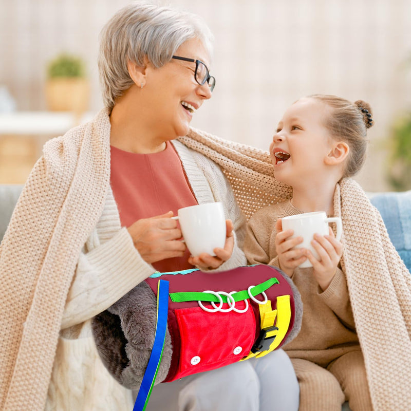 [Australia] - Fidget muff and nest blanket for dementia sufferers, seniors & dementia activity hands, dementia blanket, toy for dementia sufferers, sensory blanket, Alzheimer's, dementia, Asperger's, anxiety, autism 