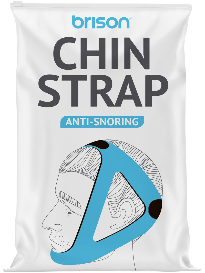 [Australia] - Brison Anti Snoring Chin Strap - Adjustable Snore Stopping Device Face Mask Bandage Keeping Mouth Closed - No Dry Mouth Nasal Breathing Women Men - L/XL 