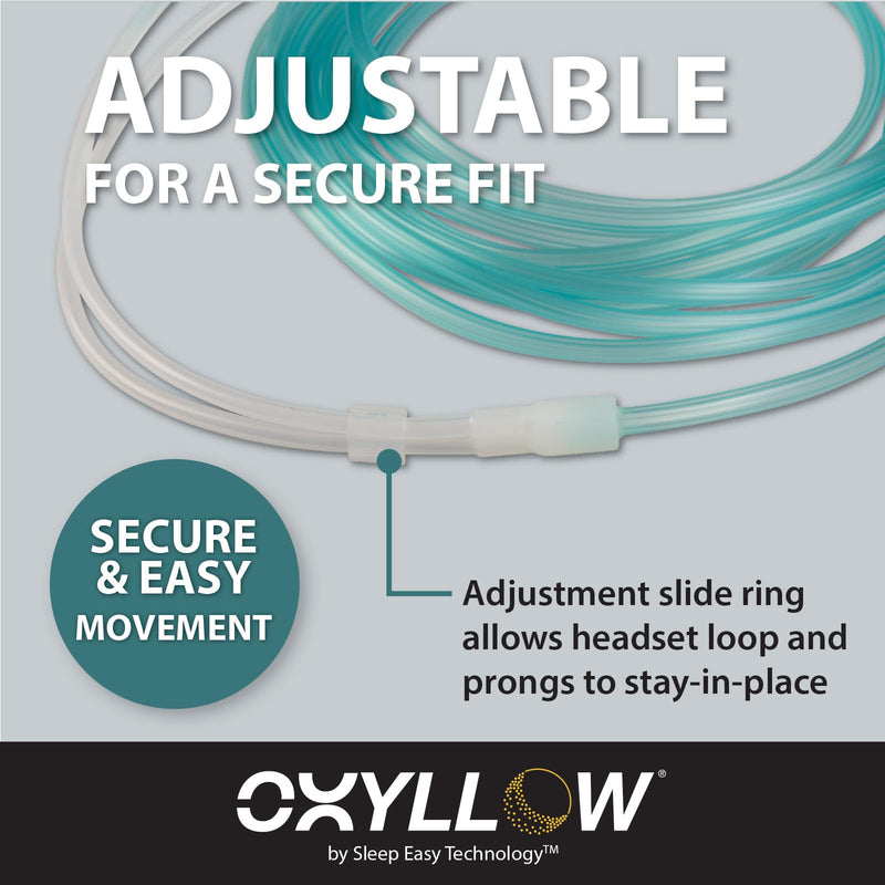 [Australia] - Super-Soft Nasal Cannula - Gentle on Nose, Cheeks and Ears - 1-Count - 7 FT - Adult-Size - Lightweight, Over-The-Ear Design (1) 