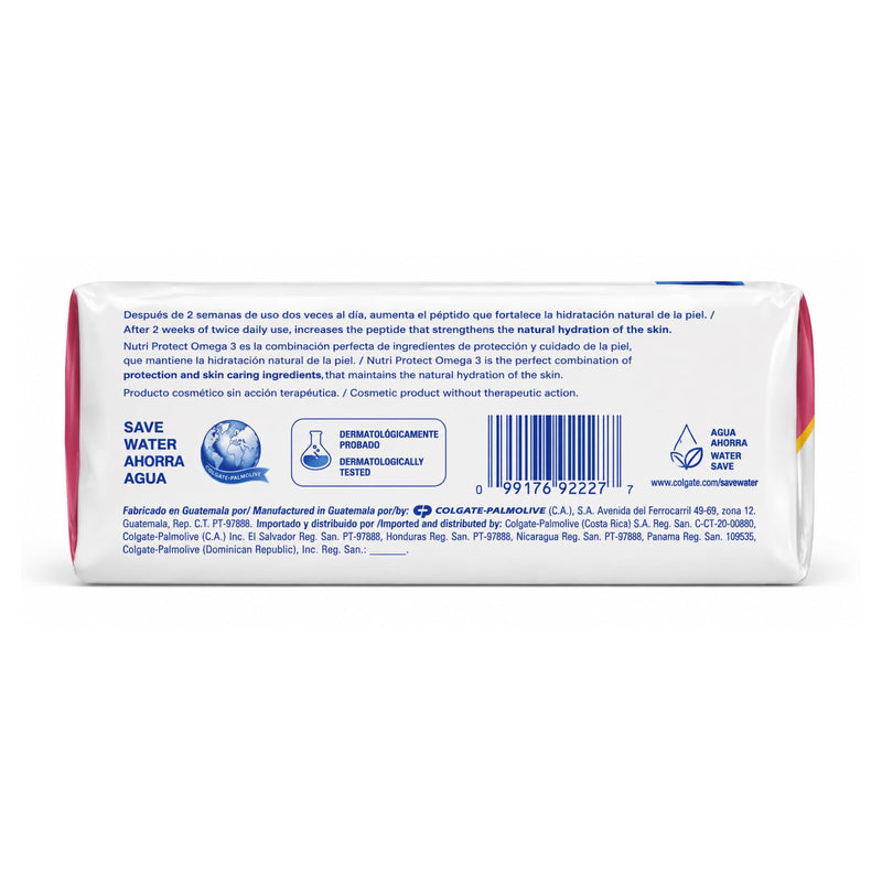 Protexx Nutri Protect Glycerin + Vitamin E Bar Soap, 3 Pack, 110g Each, Daily Cleansing Body Soap Bars Nutri Protect Glycerin + Omega 3