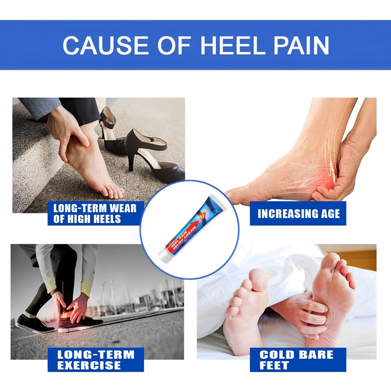 [Australia] - Pack of 3 heel ointment, heel soothing ointment, heel spur cream with, cream against heel spurs, heel cream, deep penetration, quick absorption, joint soothing, foot care, heel pain cream 