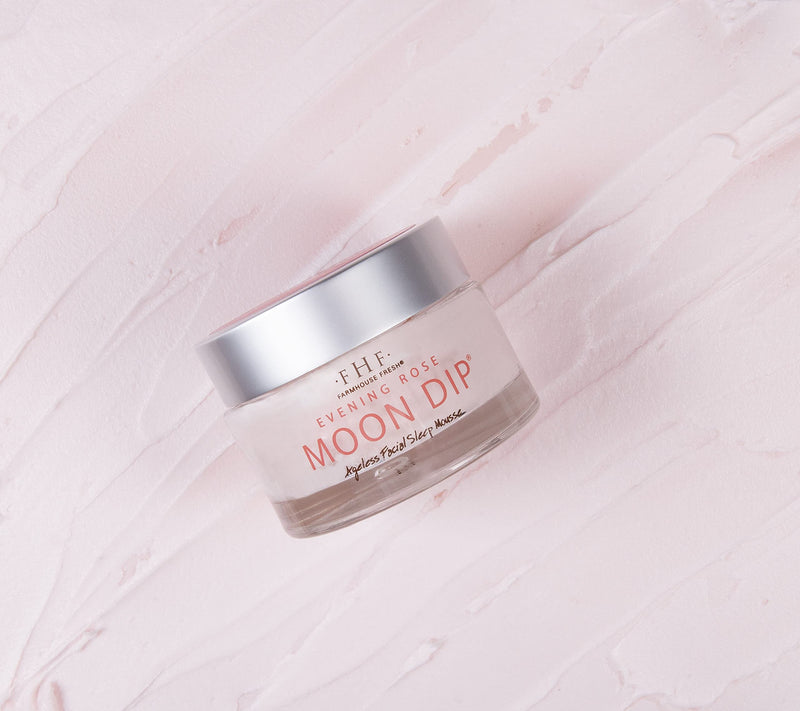 FarmHouse Fresh Evening Rose Moon Dip – Retinol Night Cream with Peptides & Vitamin C – 1.7 Fl Oz