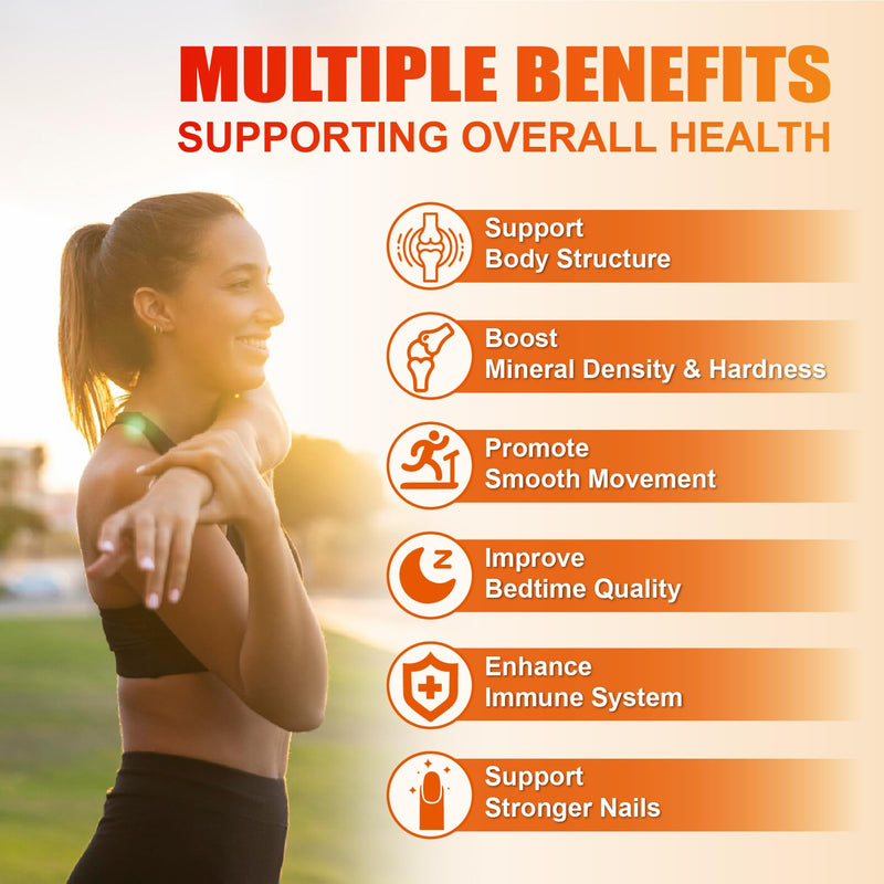 [Australia] - Calcium 1200 mg with Vitamin D3 Gummies for Adults - Calcium Citrate with Vitamin D3 K2, Magnesium, Zinc, Boron, Copper and Ashwagandha - Extra Absorption Calcium Supplement for Women Men Orange 60 Count (Pack of 2) 
