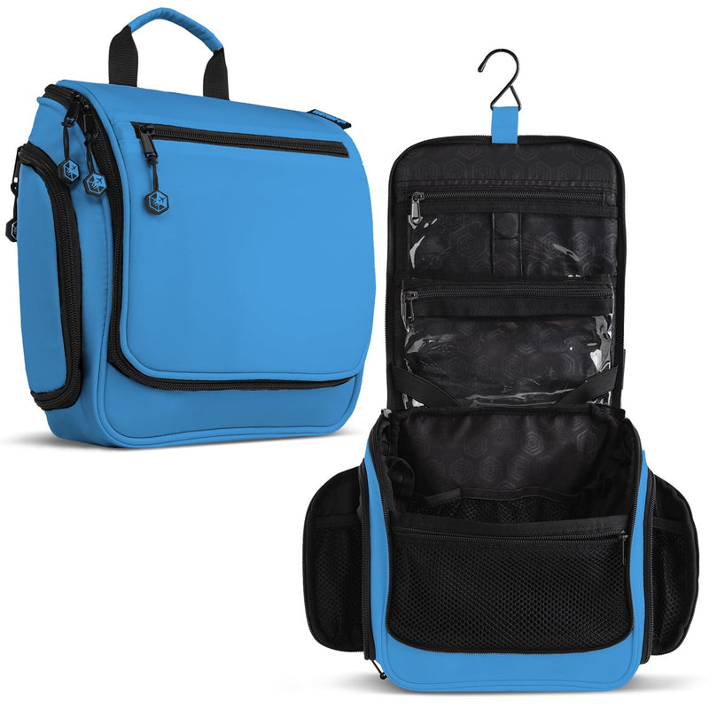 VENTURE 4TH Travel Toiletry Bag & Quick Dry Towel Set - Ideal Travel Bundle for Camping, Hiking, Backpacking and Business Trips - Size XL Travel Towel