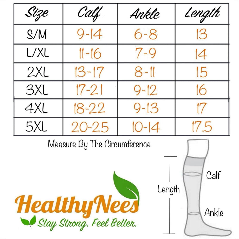 HealthyNees Seniors Care Footless 15-20 mmHg Compression Shin Calf Leg Men Women 1 Pair Zipper Sleeves (Nude, Small-Medium) Nude