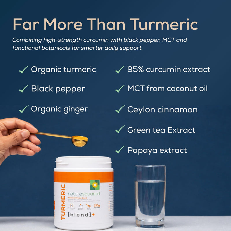 Turmeric Super [Blend] - Premium & Organic Turmeric (3933mg) Powder with 7 Active Ingredients - 330g(3 Month Supply) - Vegan - Non GMO - Gluten Free - GMP - Potent Antioxidant- UK Made