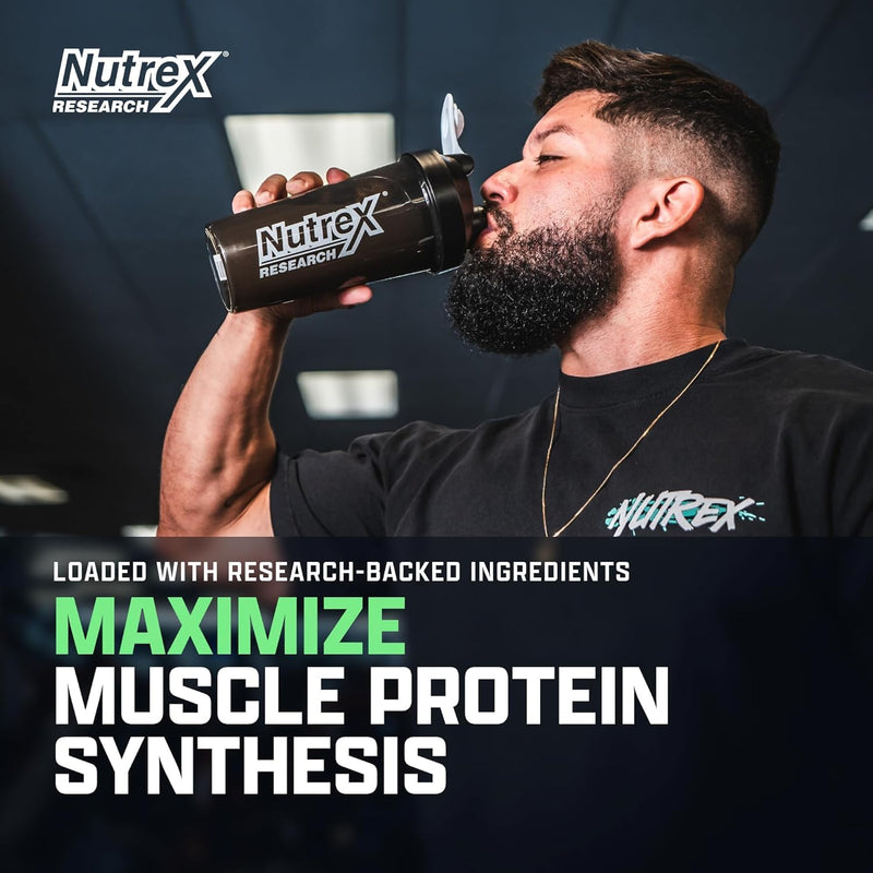 Nutrex Research EAA Hydration | EAAs + BCAA Powder | Muscle Recovery, Strength, Muscle Building, Endurance | 8G Essential Amino Acids + Electrolytes | (Packaging My Vary) 30 Servings (Pink Lemonade) Pink Lemonade