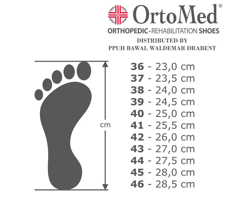 [Australia] - OrtoMed Open Orthopedic Shoes Women Men Adjustable Width Sandals Bandage Shoes Orthopedic Insole Velcro Fastener Microvelor Black 36-46 EU 40 EU Black 513 