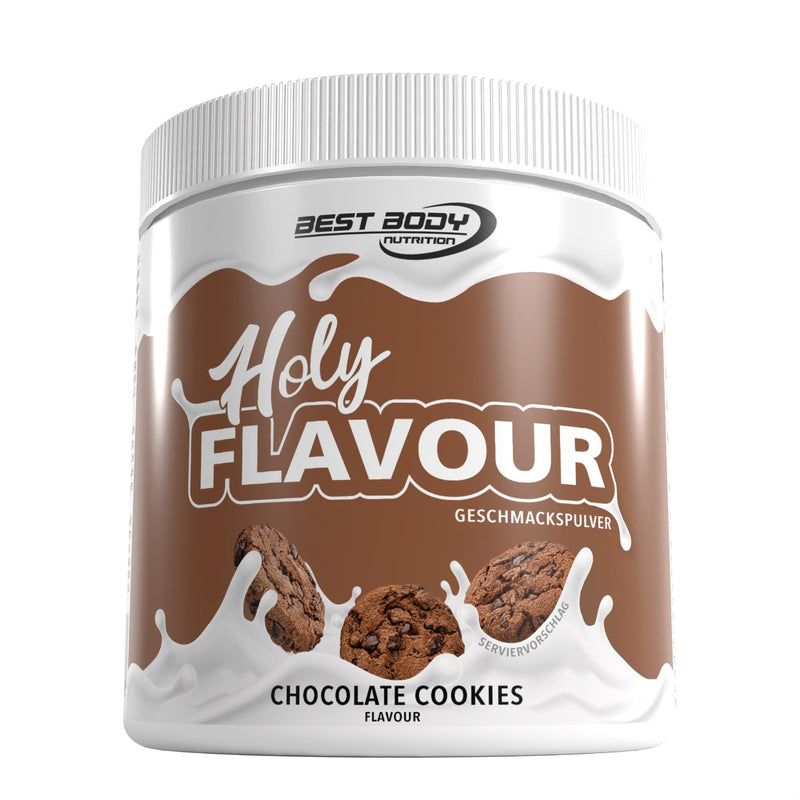 [Australia] - Best Body Nutrition - Holy Flavor - Flavor Powder - Chocolate Cookies - 250 g can - Flavor powder for refining food and drinks - with chocolate cookie flavor 