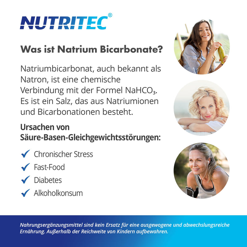 [Australia] - Nutritec Sodium Bicarbonate, 240 capsules, enteric-coated, 1000mg sodium bicarbonate per capsule 