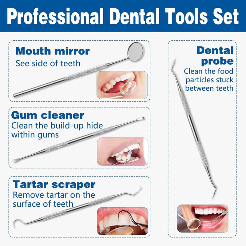 [Australia] - Allony Tooth Repair Set, Make Dentures Tooth Repair Set, Temporary Dentures for Temporary Restoration of Missing and Broken Teeth, Replacement Dentures 