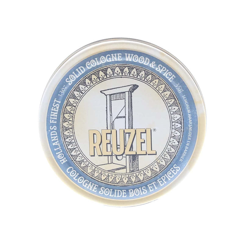 [Australia] - Reuzel Solid Cologne Wood and Spice, Easy to Apply, 35 g 