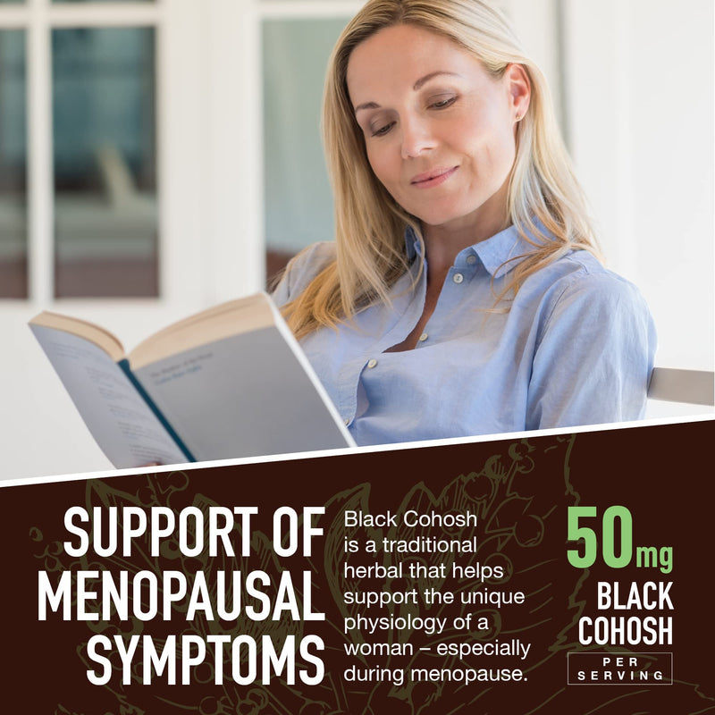 [Australia] - Strong Earth Black Cohosh Root 50mg - Black Cohosh Gummies (60 Count) Natural Extract Menopause Supplements for Women - Black Cohosh Menopause Relief, Night Sweats & Hot Flashes - Multi Symptom Relief Peach 60 Count (Pack of 1) 