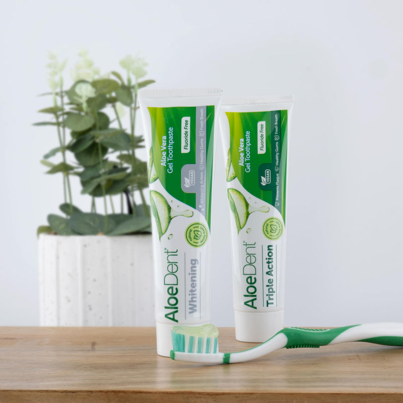 [Australia] - - Aloe Dent - Whitening Aloe Vera Toothpaste | 100ml | BUNDLE by Aloe Dent 