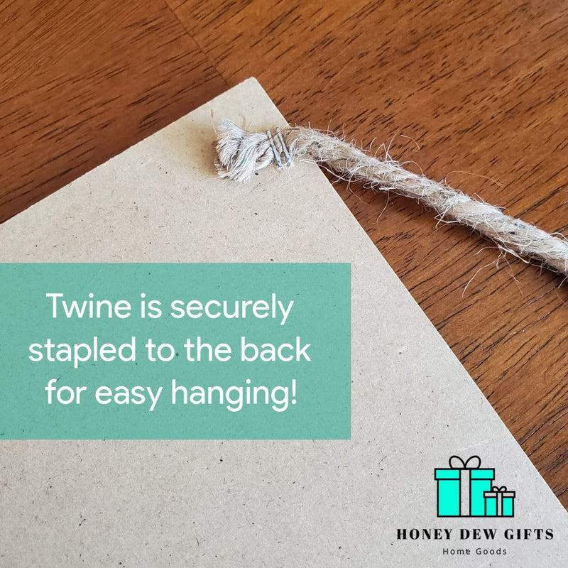 [Australia] - Honey Dew Gifts Door Signs, Shhh Baby is Sleeping Please Leave Packages at The Door 5 inch by 10 inch Hanging Baby Sleeping Sign for Front Door, 75526 