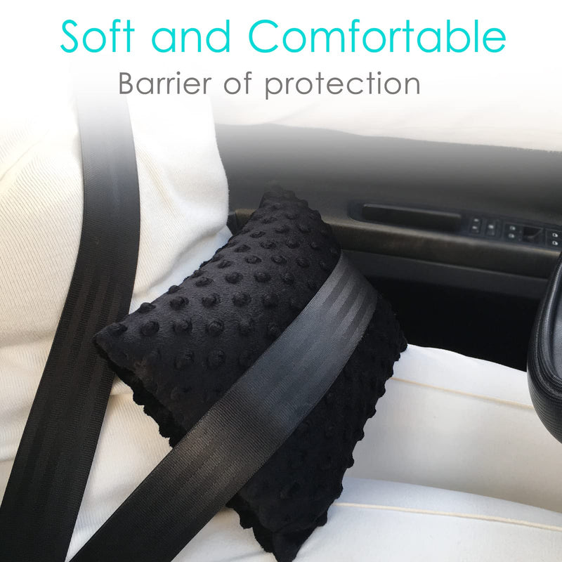 Tiny Hysterectomy Pillow Small Hysterectomy Recovery Must Haves Products Gifts Soft Post Surgery Pillows with Ice Pack Pocket for Abdominal Surgery Cushion Cough Pillow, Minky Dot Black