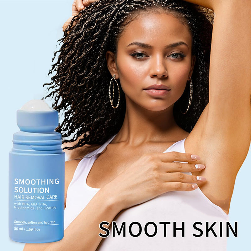 Ingrown Hair Serum – Soothes, Hydrates and Smooths Skin After Hair Removal for Legs, Underarms, Bikini Line, Arms（50ml） 1.69 Fl Oz (Pack of 1)