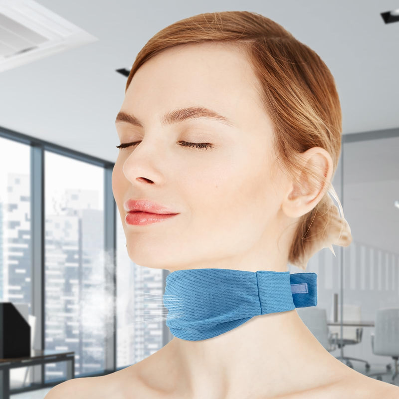 [Australia] - 2Pcs Trach Covers for Tracheostomy Neck Stoma Cover Breathable Dust- Proof Shield Neck Trachea Protector Adjustable Tracheostomy Supplies Reusable Tracheostomy Care Kits for Men and Women 
