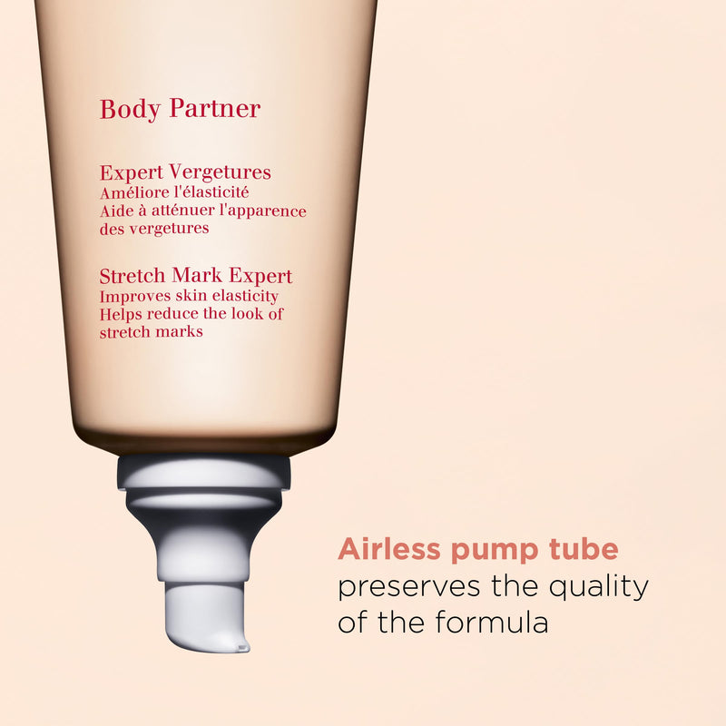 [Australia] - Clarins Body Partner Stretch Mark Expert | Award-Winning | Stretch Mark Cream For Pregnancy and Weight Fluctuations | Tested and Recommended By Pregnant Women | Fragrance Free | Minimal Ingredients 