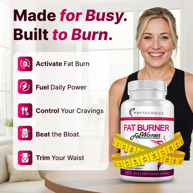 [Australia] - Raspberry Ketones Supplement for Women - Raspberry Ketones, Green Tea & African Mango - Fat Burner Diet Pills That Work Fast for Women, All-Natural Weight Loss Vitamins, Supports Bloating & Metabolism 
