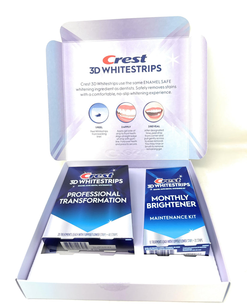 [Australia] - Crest 3D Whitestrips, 40 + 20 Strips 