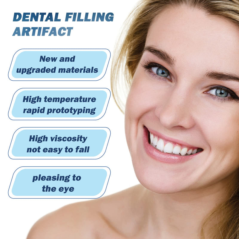 [Australia] - 30 ml Tooth Repair Kit, Temporary Teeth Replacement Kit - Moldable Thermal Fitting Beads for Filling Fix Missing and Broken Tooth or Adhesive Denture Fake Teeth 