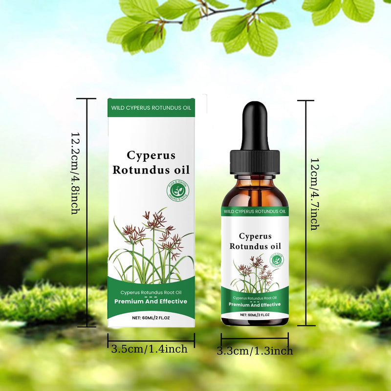 [Australia] - Cyperus Rotundus Oil, Cyperus Cyperus Hair Removal Oil, for Hair Removal, for Reducing and Inhibiting Body Hair Growth, for Smoothing the Skin, for Moisturizing and Soothing (Pack of 2) 