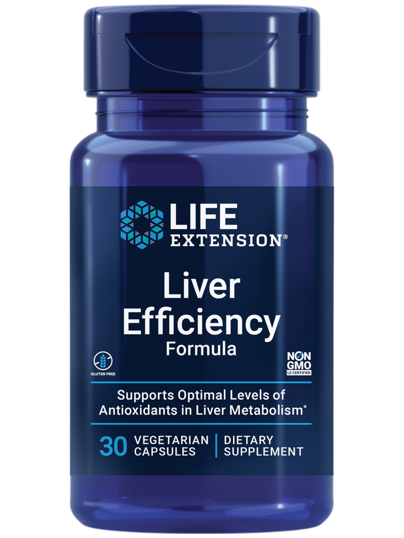 Life Extension Liver Health Support Bundle with Anti-Alcohol Complex and Liver Efficiency Formula