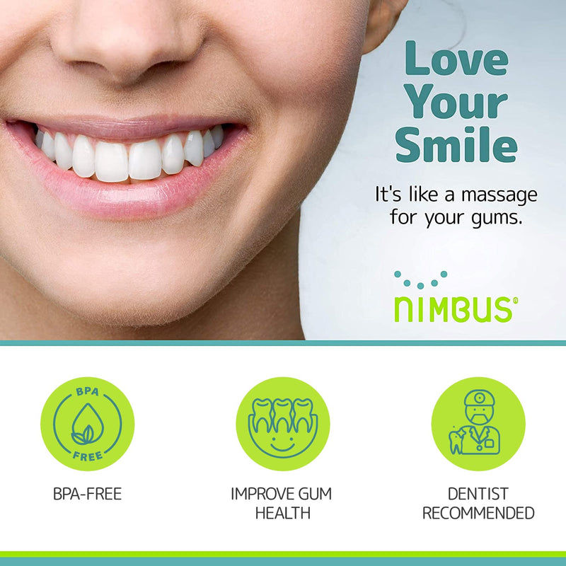 [Australia] - NIMBUS Extra Soft Toothbrushes (Regular Size Head), Periodontist Design Tapered Bristles for Sensitive Teeth & Receding Gums (5 Pack, Colors May Vary) 