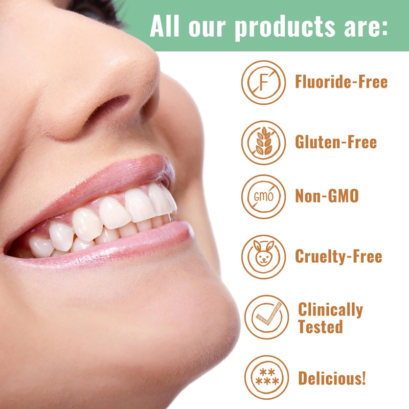 Dr. Ginger's White Charcoal Dental Floss - Flat Glide Action for Tight Teeth, Mint Flavor - 32yds, 3 pcs - Tooth Floss Infused with Coconut Oil and Xylitol - Oral Care and Plaque Removal