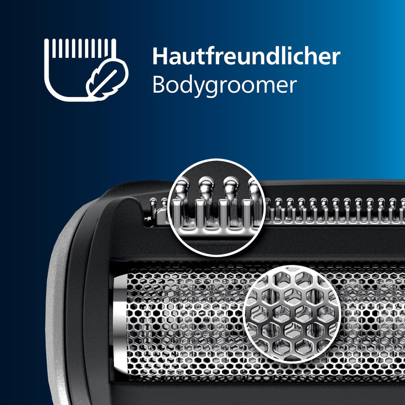 [Australia] - Philips Bodygroom Series 3000, waterproof trimmer for intimate area and body, close and comfortable shave, full body care, 50 min. running time, model BG3017/01 