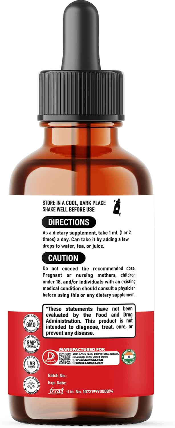[Australia] - Berberine with Ceylon Cinnamon - Berberine Supplement Liquid Drops with Bitter Melon Extract, Turmeric, Chromium, Gymnema, Moringa, AMPK Activator for Digestion System, Immune Health Support, 2 fl oz 2 Fl Oz (Pack of 1) 